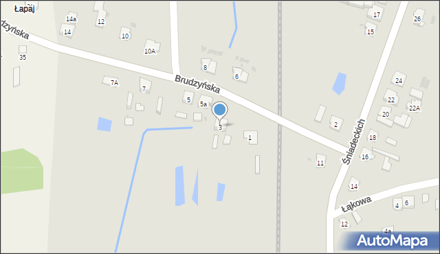 Janowiec Wielkopolski, Brudzyńska, 3, mapa Janowiec Wielkopolski