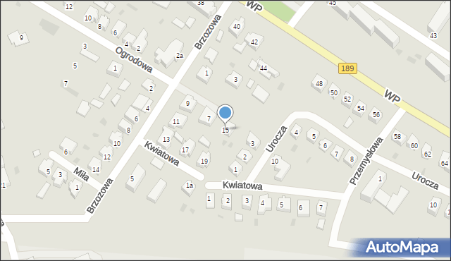 Jastrowie, Brzozowa, 15, mapa Jastrowie