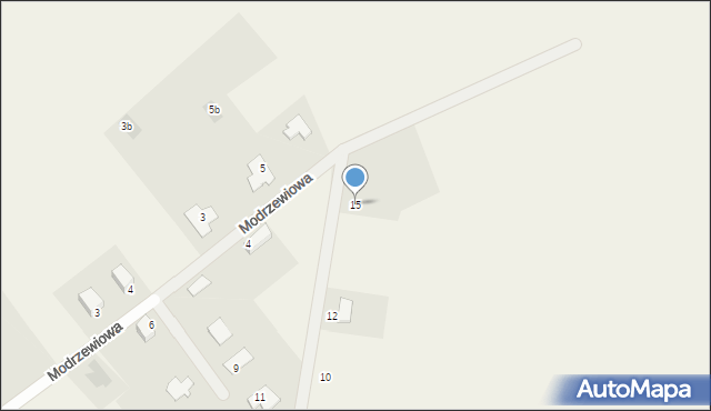 Józefówek, Brzozowa, 15, mapa Józefówek
