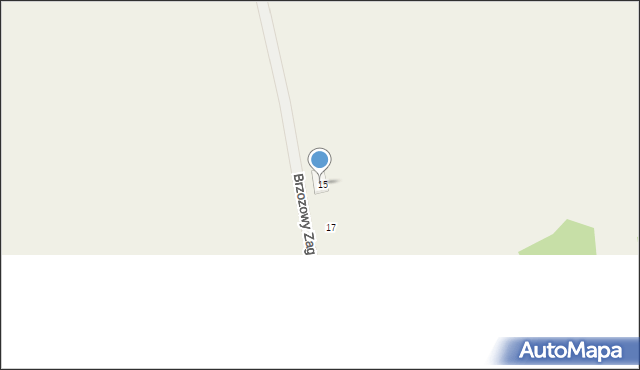 Kalinowo, Brzozowy Zagajnik, 15, mapa Kalinowo