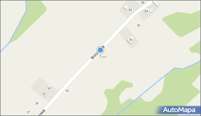 Klecza Dolna, Brzozowa, 56, mapa Klecza Dolna