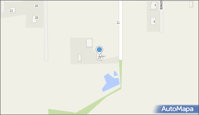 Kolnik, Brzozowa, 23, mapa Kolnik