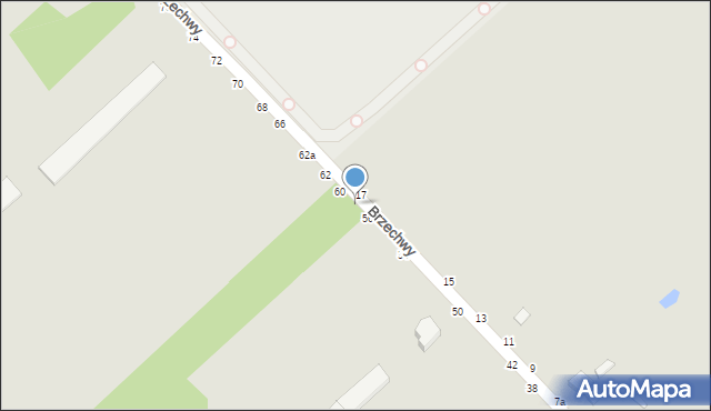 Koluszki, Brzechwy Jana, 58, mapa Koluszki