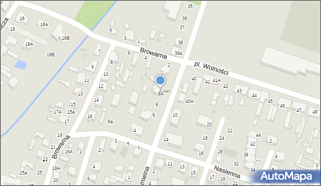 Konstantynów Łódzki, Browarna, 2b, mapa Konstantynów Łódzki