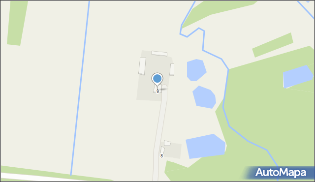 Kotfin, Bród (Kotfin), 9, mapa Kotfin