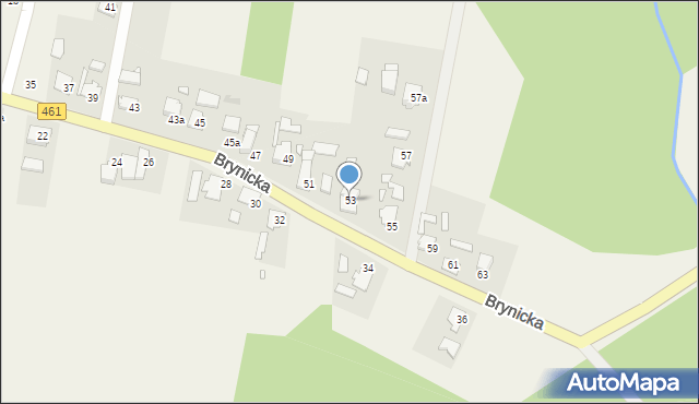 Kup, Brynicka, 53, mapa Kup