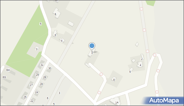 Łomianki Dolne, Brzegowa, 2, mapa Łomianki Dolne