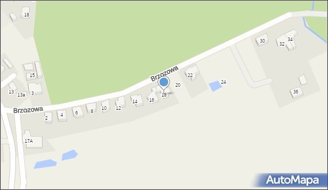 Lublewo Gdańskie, Brzozowa, 18, mapa Lublewo Gdańskie
