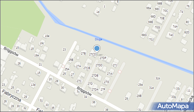 Marki, Braci Briggsów, 27CE, mapa Marki