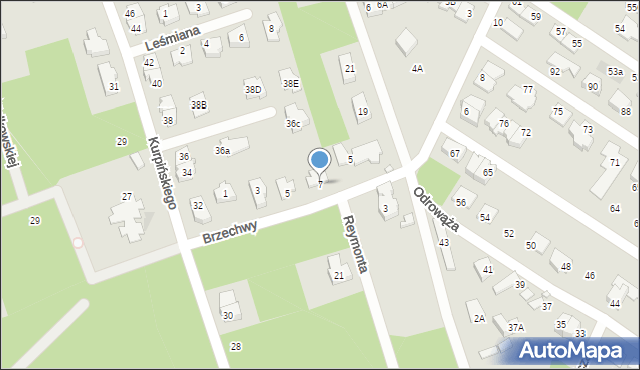 Marki, Brzechwy Jana, 7, mapa Marki