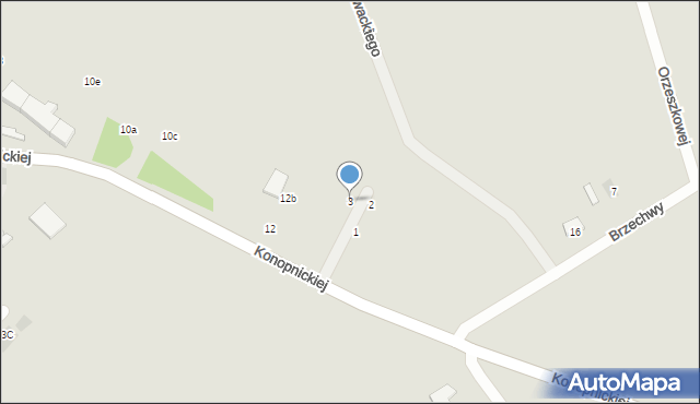 Maszewo, Brzechwy Jana, 3, mapa Maszewo