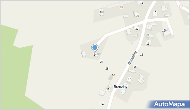 Maszyce, Brzeziny, 24, mapa Maszyce
