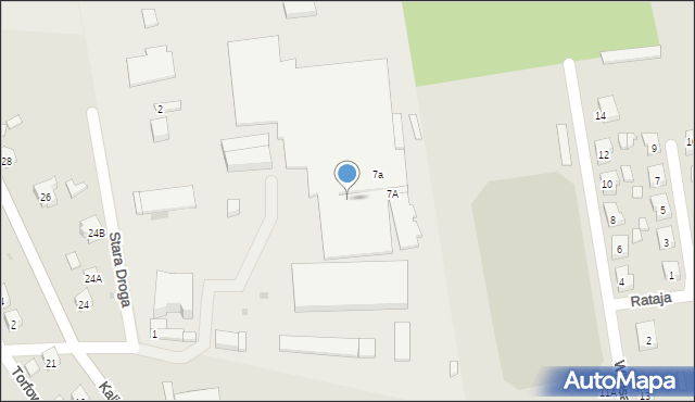 Mikstat, Brzozowa, 7A, mapa Mikstat