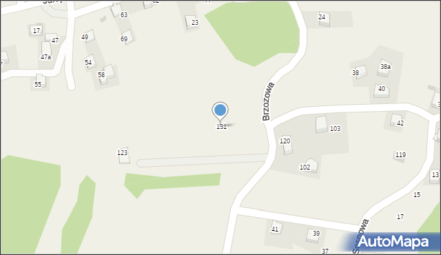 Młynka, Brzozowa, 26, mapa Młynka