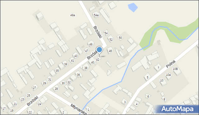 Mokobody, Brzóski Stanisława, ks., 44, mapa Mokobody