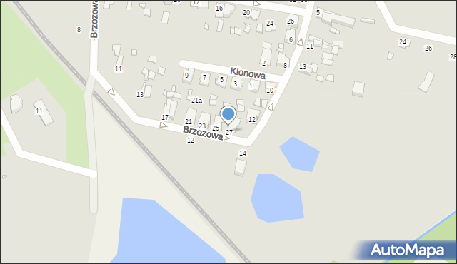 Niemodlin, Brzozowa, 27, mapa Niemodlin