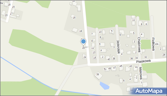 Nowa Wieś Tworoska, Brynkowska, 22, mapa Nowa Wieś Tworoska