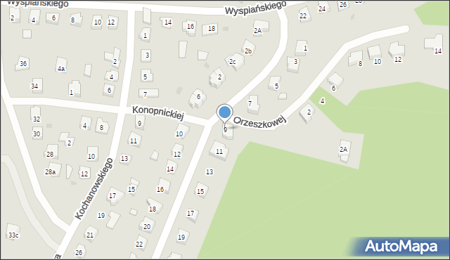 Nowe Miasto Lubawskie, Broniewskiego, 9, mapa Nowe Miasto Lubawskie