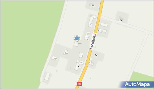 Nowe Smarchowice, Brzegowa, 5a, mapa Nowe Smarchowice