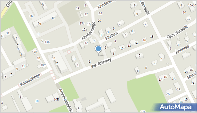 Nysa, Brata Kasperczyka Rajmunda, 1, mapa Nysy