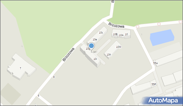 Oleśnica, Brzozowa, 10h, mapa Oleśnica