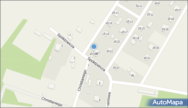 Orońsko, Brandta Józefa, 45/19B, mapa Orońsko