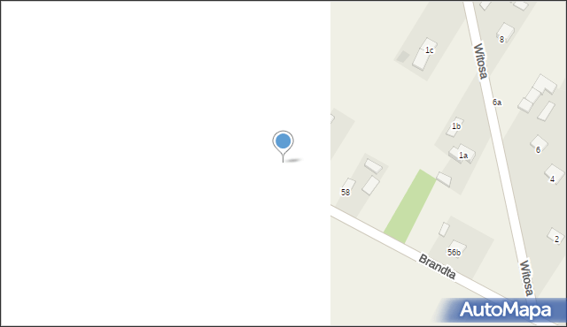 Orońsko, Brandta Józefa, 60, mapa Orońsko