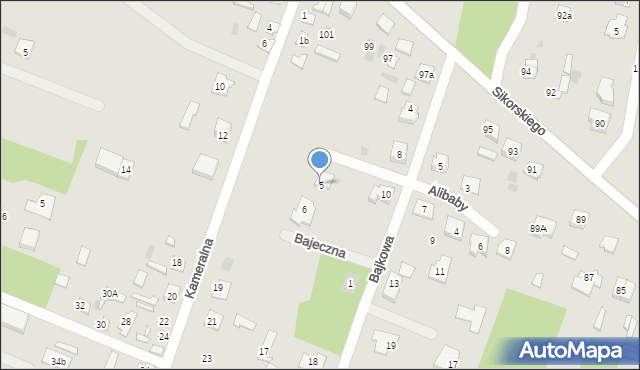 Ostrów Mazowiecka, Brzechwy Jana, 5, mapa Ostrów Mazowiecka