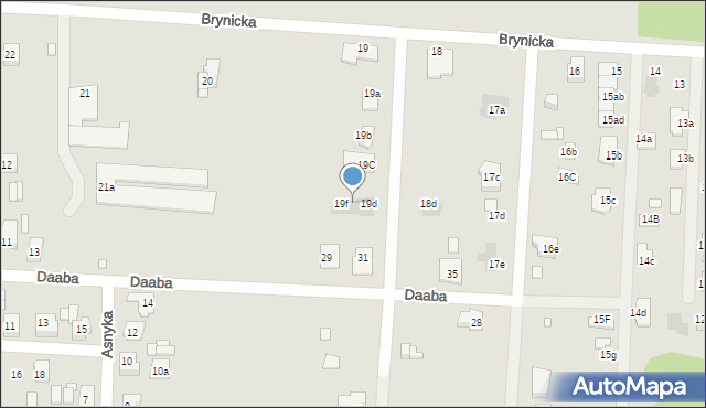 Piekary Śląskie, Brynicka, 19e, mapa Piekary Śląskie