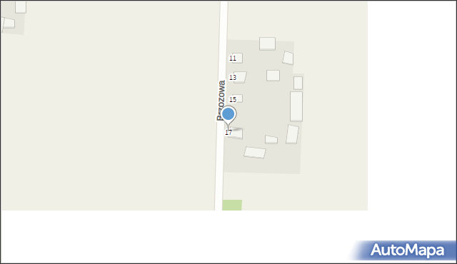 Platerów, Brzozowa, 17, mapa Platerów