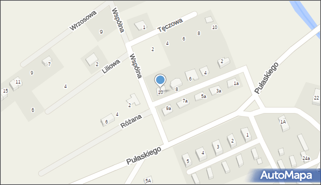 Podgórzyn, Brzozowa, 10, mapa Podgórzyn