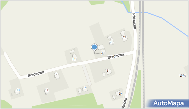 Pogwizdów, Brzozowa, 8, mapa Pogwizdów