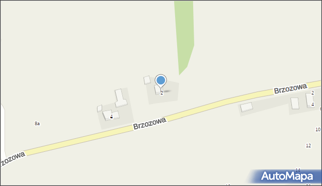 Przeciszów, Brzozowa, 2, mapa Przeciszów