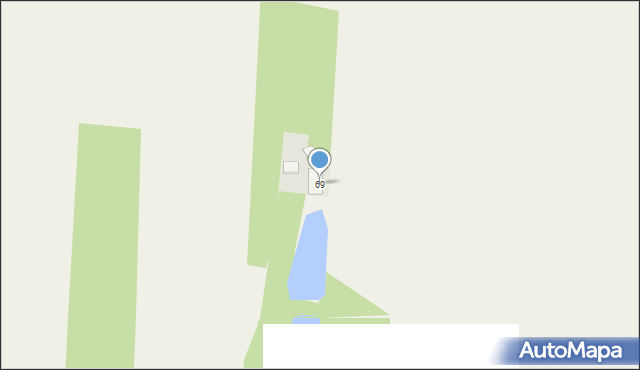 Radostków, Brzozowa, 69, mapa Radostków