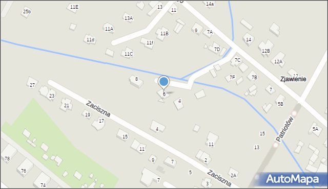 Radzymin, Braterska, 6, mapa Radzymin