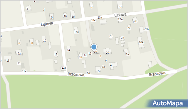Raszówka, Brzozowa, 18, mapa Raszówka