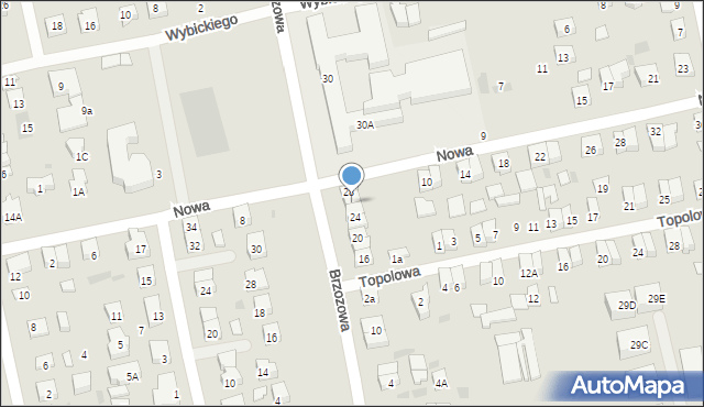 Reda, Brzozowa, 26, mapa Reda