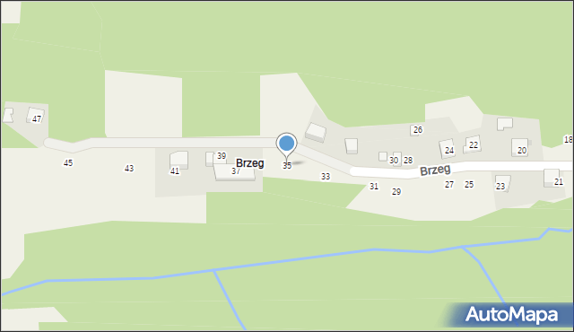 Siepraw, Brzeg, 35, mapa Siepraw