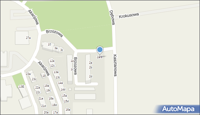 Skarbimierz-Osiedle, Brzozowa, 2a/9, mapa Skarbimierz-Osiedle