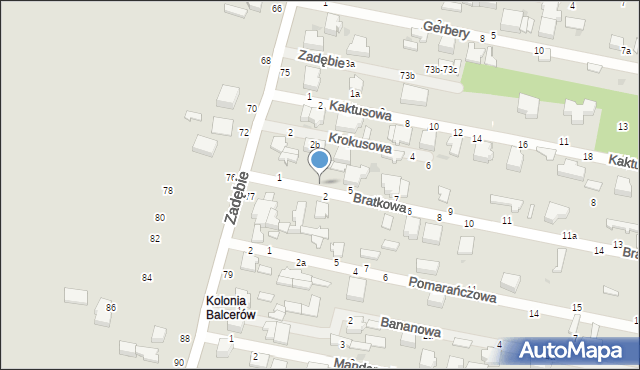 Skierniewice, Bratkowa, 3, mapa Skierniewic