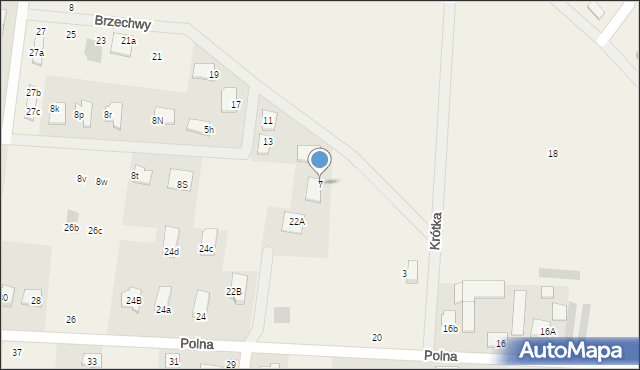 Skrzeszew, Brzechwy Jana, 7, mapa Skrzeszew