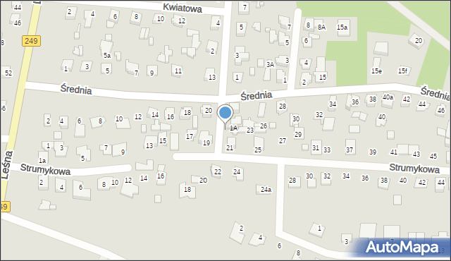 Solec Kujawski, Brzozowa, 2a, mapa Solec Kujawski