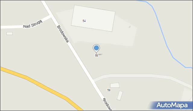 Środa Wielkopolska, Brodowska, 56, mapa Środa Wielkopolska