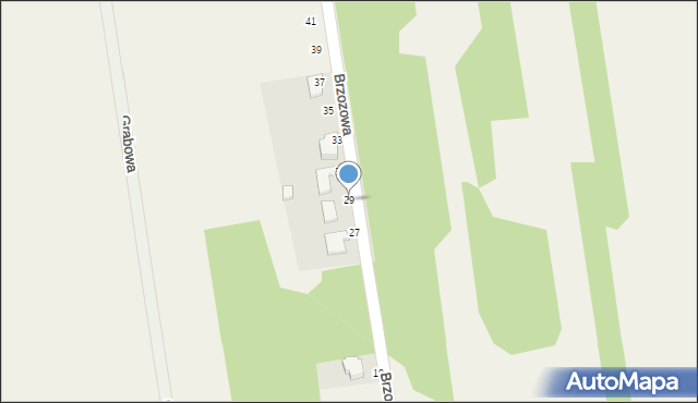 Starcza, Brzozowa, 29, mapa Starcza