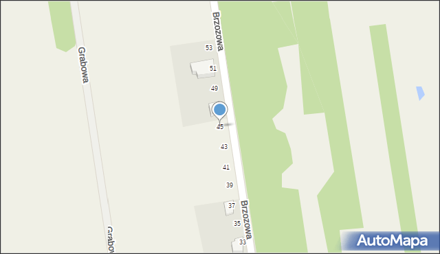 Starcza, Brzozowa, 45, mapa Starcza