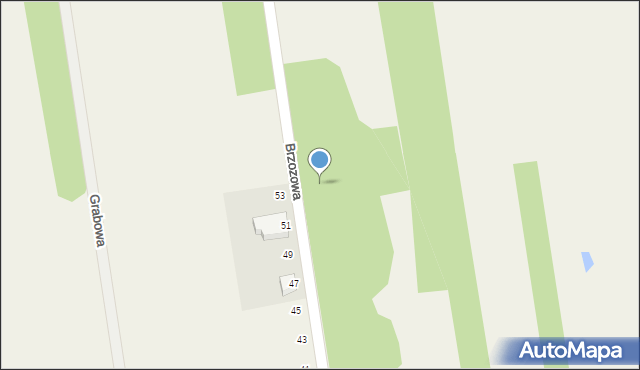 Starcza, Brzozowa, 46a, mapa Starcza