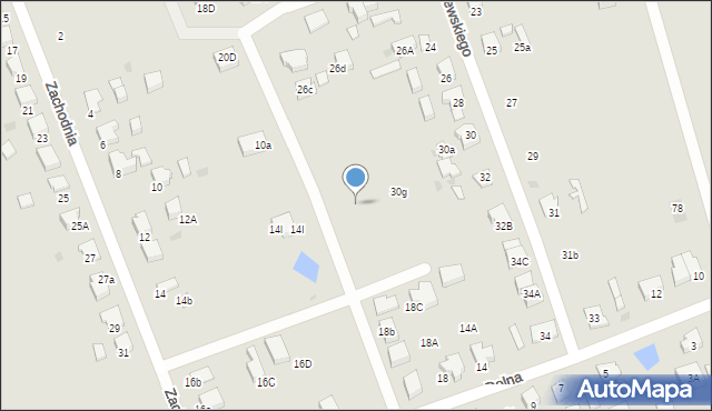 Starogard Gdański, Broniewskiego Władysława, 30d, mapa Starogard Gdański