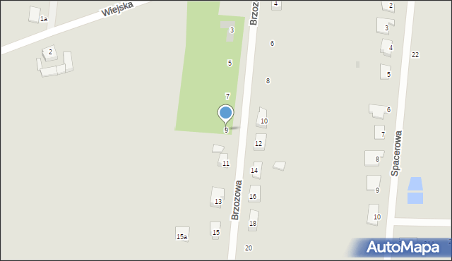 Świdwin, Brzozowa, 9, mapa Świdwin