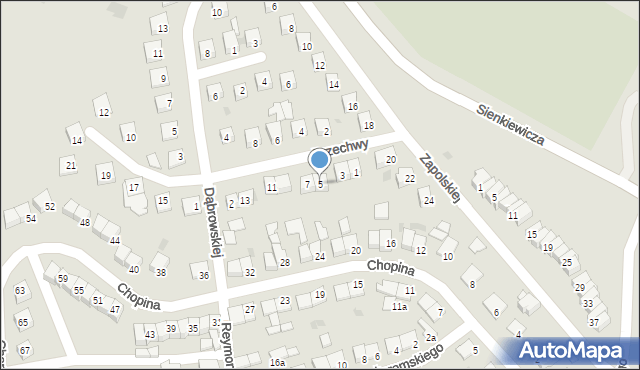 Świecie, Brzechwy Jana, 5, mapa Świecie