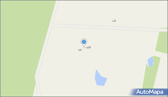 Szczodrowo, Brzozowa, 158, mapa Szczodrowo